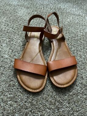 Women’s Brown Ankle Strap Sandals